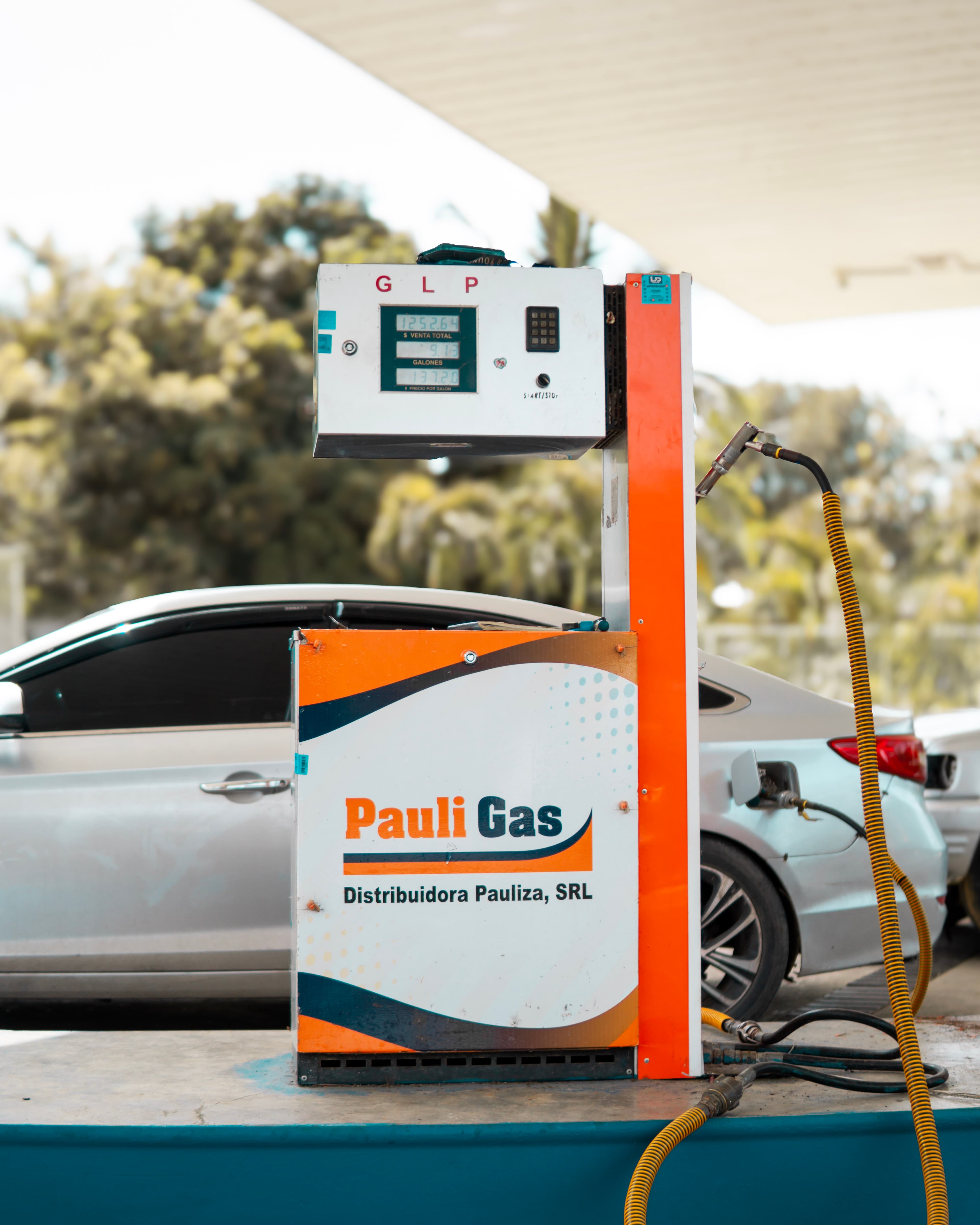 Dispensador de GLP con la marca Pauli Gas
